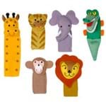 Animais Selvagens Dedoches 3d Multicor