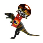 Animal World Dinossauro com Som 25 Cm - Tyrannosaurus Verde - Buba
