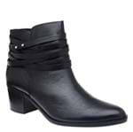 Ankle Boot Couro - Black 33