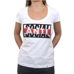 Anti-social - Camiseta Clássica Feminina