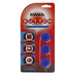 Antivibrador Karakal Button Vibration Dampener X 3 (Cartela com 3 Unidades)-Azul-R1