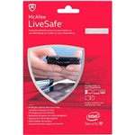 Antivírus McAfee Live Safe 2015 BR Card - PC Attach