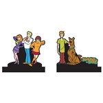 Aparador Livro Madeira Scooby All Characters Colorido