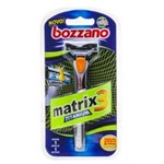 Aparelho de Barbear Bozzano Matrix3 Titanium Recarregável