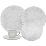 Aparelho de Jantar/Cha 20 Peças Oxford Porcelanas Mail Order - Coup Blanc