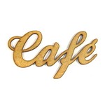 Aplique Café Média - MDF a Laser