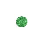 Aplique de EVA Bola Verde Bandeira Glitter - Tamanho G - 50 Unidades