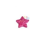 Aplique de EVA Estrela Pink Glitter - Tamanho PP - 50 Unidades