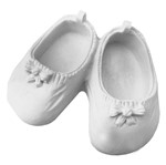 Aplique Par de Sapatos de Bebê com Laço 8,5x7x3cm – Resina