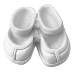Aplique Par de Sapatos de Boneca 3,8x4,2x2,2cm - Resina