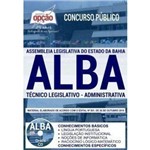 Apostila Concurso Alba 2018 - Técnico Legislativo - Administrativa