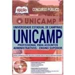 Apostila Concurso Unicamp 2019 - Profissional para Assuntos Administrativos - Ensino Superior