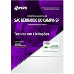 Apostila São Bernardo do Campo Sp 2018 - Técnico em Licitações