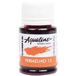 Aquarela Liquida Corfix Aqualine 037 Ml Vermelho 200376-13