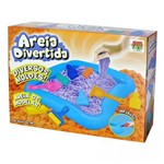 Areia Divertida Bandeja Inflável 600g DM Toys