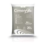 Argamassa Cimenflex Super para Grandes Formatos AC3 Cinza - Saco com 20Kg - Cimentolit - Cimentolit
