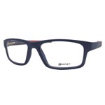 Armação Garnet Oculos Lente P/ Grau Sport Fibra Azul