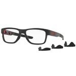 Armação Oculos Grau Oakley Crossrange Switch Ox8132 0354 Preto Brilho Vermelho