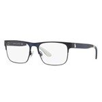 Armação Oculos Grau Polo Ralph Lauren Ph1178 9303 56 Azul Branco