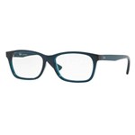 Armação Oculos Grau Ray Ban Junior Rb1581 3754 50mm Azul Turquesa