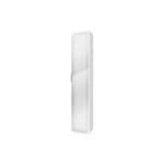 Armário de Banheiro Vertical Blu Mdf 1 Porta Branco 160x30cm