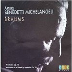 Arturo Benedetti Michelangeli Play Schubert Brahms