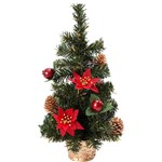 Árvore de Mesa Natalina Decorada 40cm - Orb Christmas