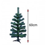 Árvore de Natal 60cm com 50 Galhos - Verde