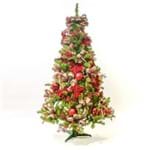 Árvore de Natal Decorada 350 Hastes 1,5m C/54 Enfeites