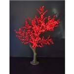 Árvore Iluminada Cerejeira de Led 220cm Vermelha 220v