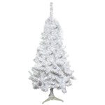 Árvore Pinheiro Canadense Branco 1,20m 165 Galhos - Natália Christmas