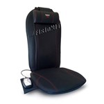 Assento Massageador Elétrico Aparelho de Massagem Shiatsu com Infravermelho Car Relax Fisiomedic