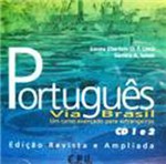 Áudio Livro Português Via Brasil: um Curso Avançado para Estrangeiros (2 Discos)