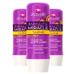 Aussie 3 Minute Miracle Shine - Kit de Máscara de Hidratação