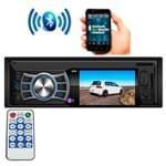 Auto Rádio Rayx Tela LCD 3'''' Bluetooth Mp3 Player Fm USB Sd