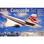 Avião Concorde C/Tintas Cola e Pinceis - Revell Alema
