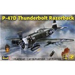Avião P-47D Thunderbolt Razorback - REVELL AMERICANA