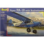 Avião Piper Pa-18 With Bushwheels - Revell Alema