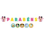 Baby Disney Minnie Faixa Parabéns - Regina