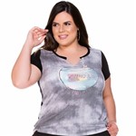 Baby Look Fish & Pearls Plus Size M
