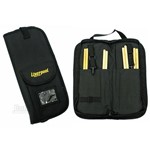 Bag de Baquetas Liverpool Black Bag-01p Tamanho Compacto com Várias Repartições