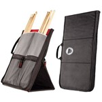 Bag de Baquetas Sabian Sitck Flip Ssf12 Red Black com Fixação no Chão