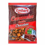 Bala de Caramelo Chocolate 660g - Embaré