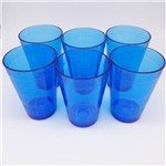 Balada Drink Cup Azul Kit com 10 Copos