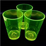 Balada Drink Cup NEON Verde Kit com 10 Copos