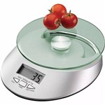 Balança Digital de Cozinha Inox Até 7kg Tomate SF-450