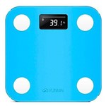 Balança Digital para Peso Corporal Yunmai Mini Smart Scale M1501 Até 180kg - Azu