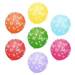 Balão Bexiga Borboletas Diversas Cores N10 - 25 Unidades