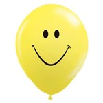 Balão de Látex Happytech Amarelo 10 com 25 Unidades Balloontech