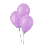 Balão de Látex Lilás Liso 50 Unidades